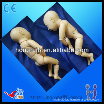 2014 Advanced Medical Silicone Neonatal модель, пластиковые детские модели